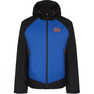 Chaquetas Bear Grylls Clothing Bear Core Insulated Waterproof Hombre - Azules / Negras - Chile ZAK64